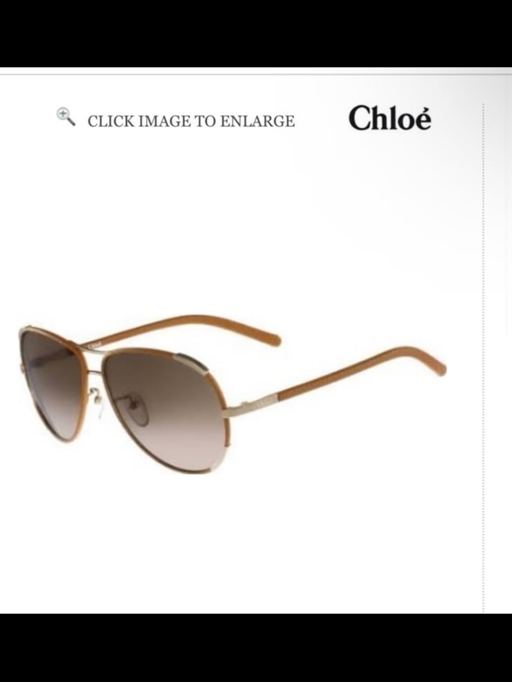 Brown Gradient Aviator Sunglasses